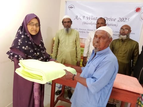 শীতের কাঁপুনে কম্বলেই উষ্ণতার ছোঁয়া: তাড়াইলে OHDIR ফাউন্ডেশনের মানবিক উদ্যোগ
