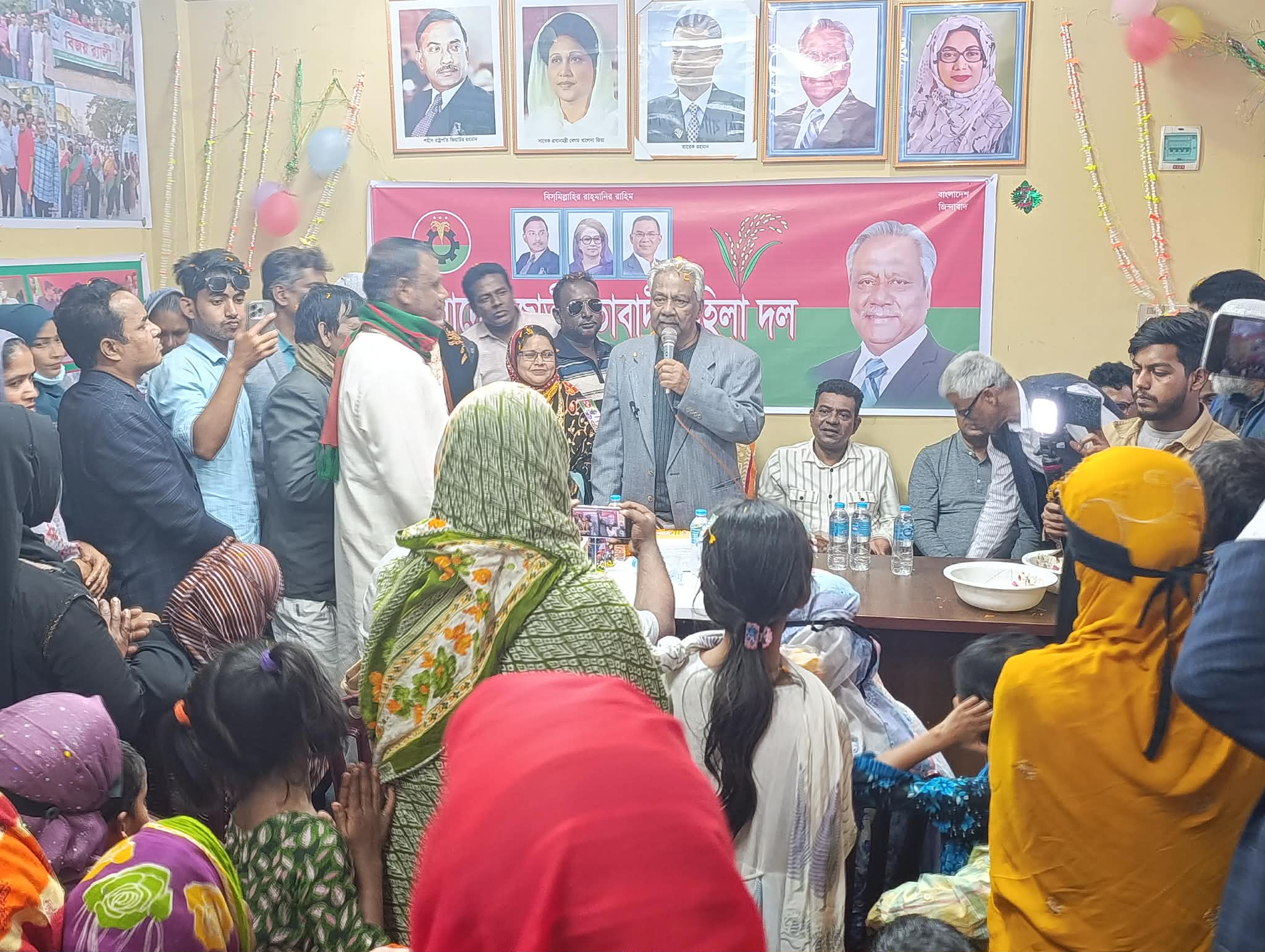 তাড়াইলে জাতীয়তাবাদী মহিলা দলের আঞ্চলিক কার্যালয় উদ্বোধন