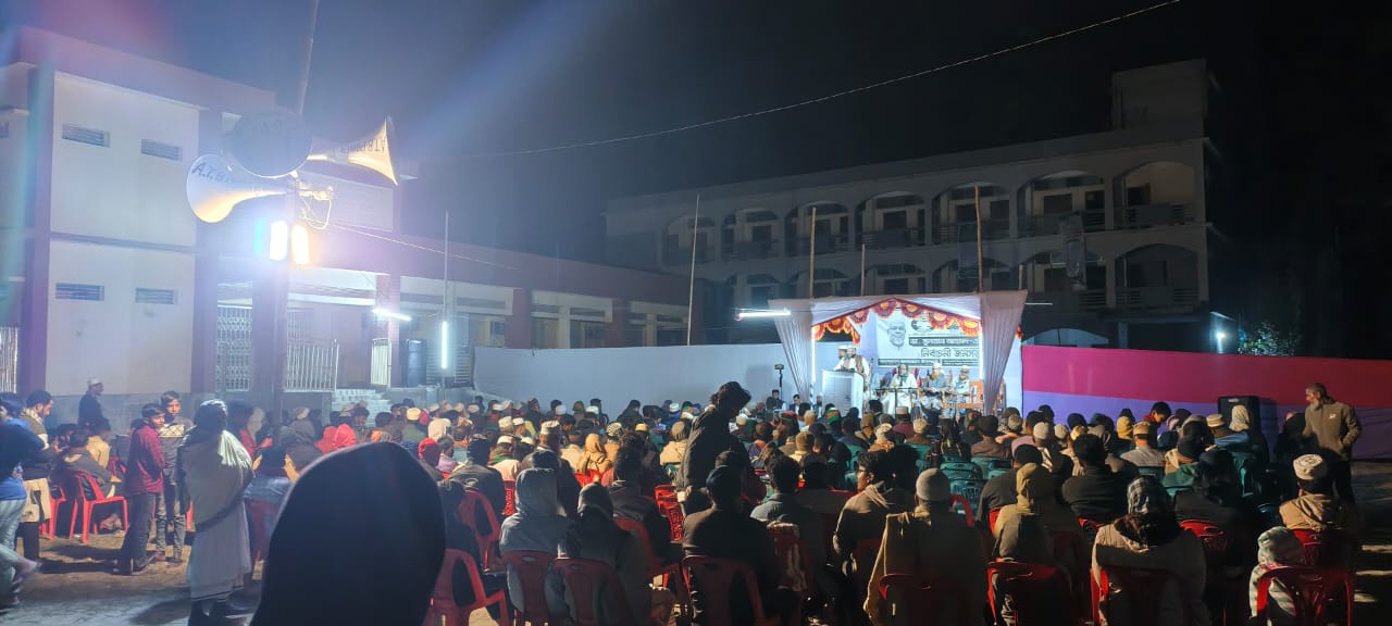ফুলতলা বিবিচিনি বিকাশ মাধ্যমিক বিদ্যালয় মাঠে দাড়িপাল্লার জনসভা অনুষ্ঠিত