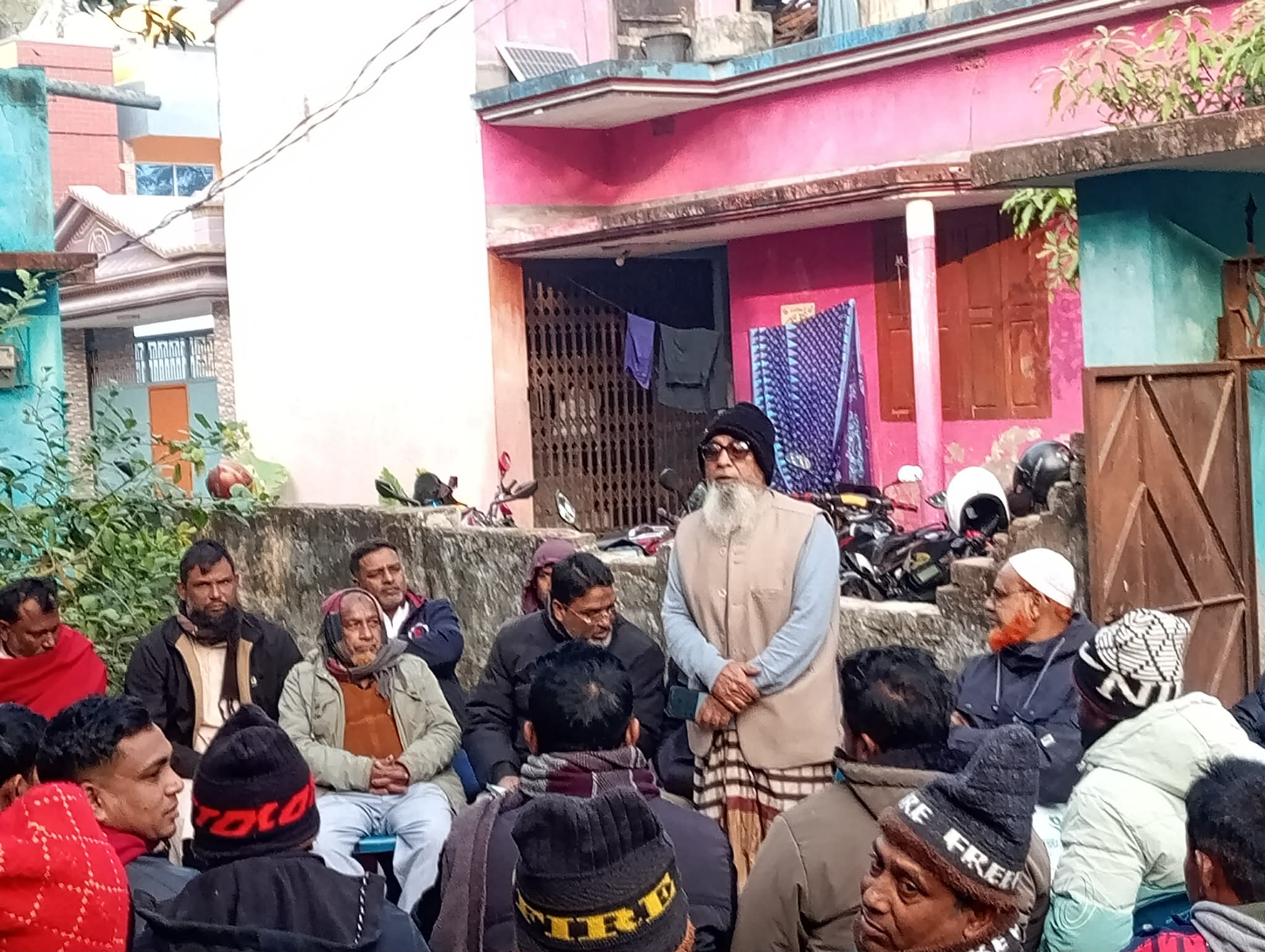 শার্শার কায়বায় খালেদা জিয়ার রুহের মাগফিরাত কামনায় দোয়া মাহফিলের প্রস্তুতি সভা