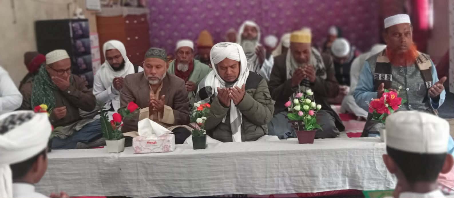 ভোলানাথপুর দারুল উলূম মাদরাসার সবক প্রদান ও দোয়ানুষ্ঠান