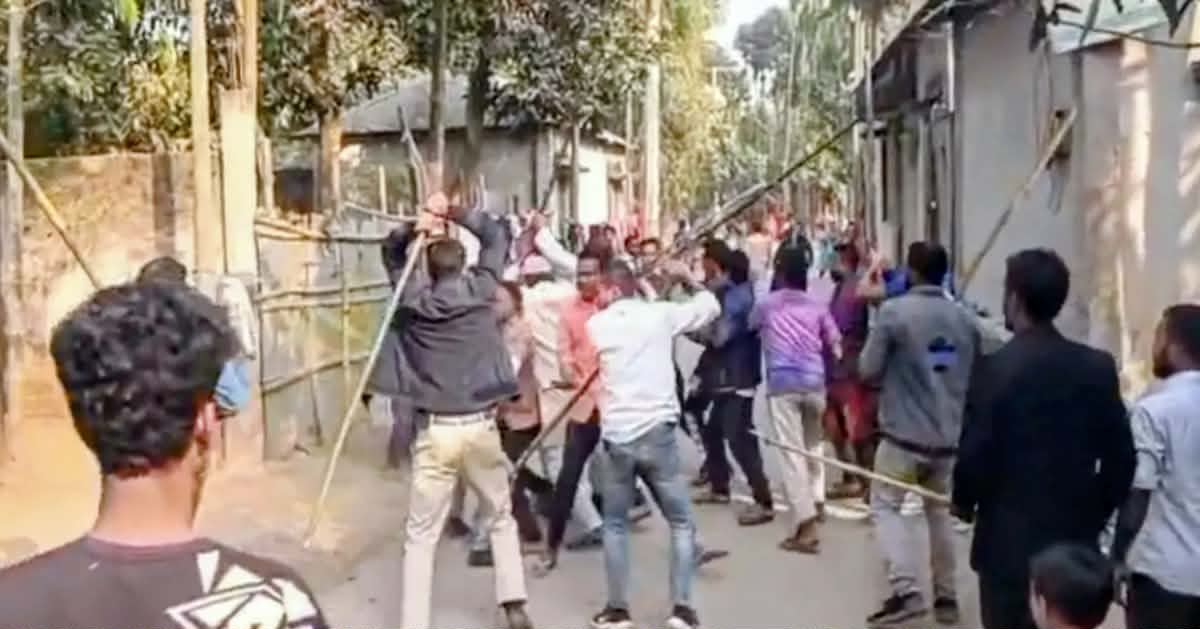 লালমনিরহাটে বিএনপি- জামাতের তুমুল সংঘর্ষে আহত- ১৫