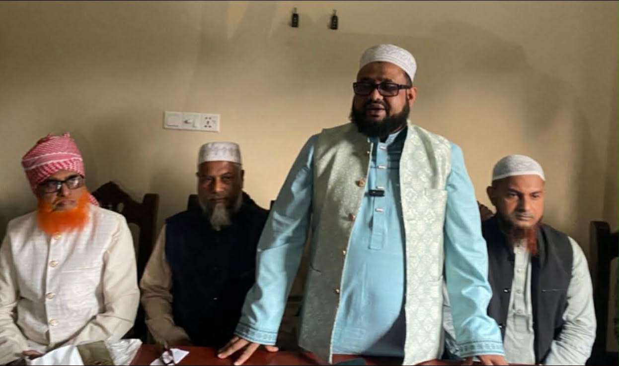 কচুয়ায় জামায়াতে ইসলামী’র সংবাদ সম্মেলন