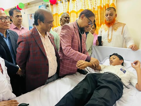 “সুস্থ শিক্ষার্থী ছাড়া মেধাবী জাতি গড়া সম্ভব নয়” : — মেয়র ডা. শাহাদাত হোসেন
