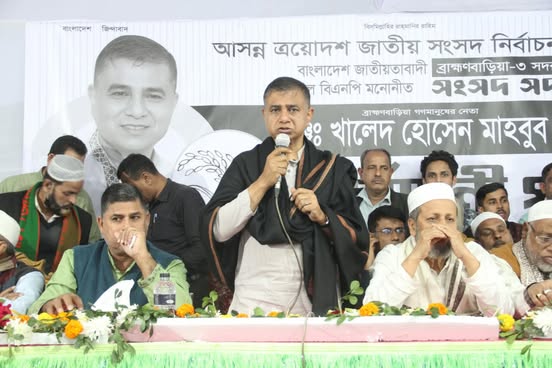 জনগণের ভোট, জনগণ যাকে দিবে সে-ই জয়ী হবে,মধ্যপাড়া ৫নং ওয়ার্ডে নির্বাচনী পথসভায় ইঞ্জি. শ্যামল