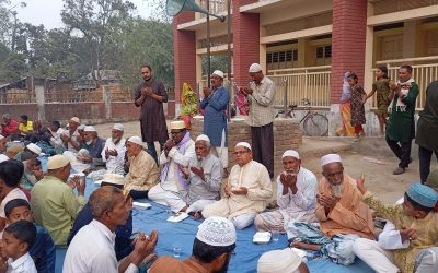 রাণীশংকৈলে কাউন্সিলর প্রার্থী আবুল কাশেমের উদ্যোগে দোয়া ও ইফতার মাহফিল