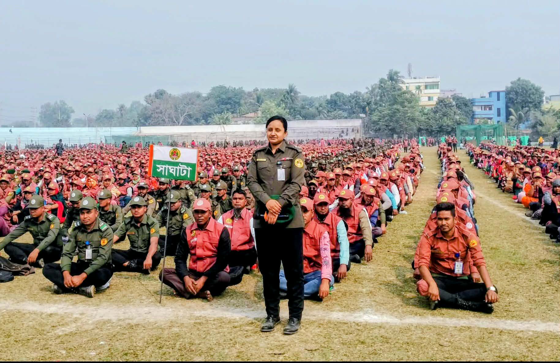 গাইবান্ধায় আনসার-ভিডিপি ও গ্রাম প্রতিরক্ষা বাহিনীর নির্বাচনী প্রস্তুতিমূলক সমাবেশ