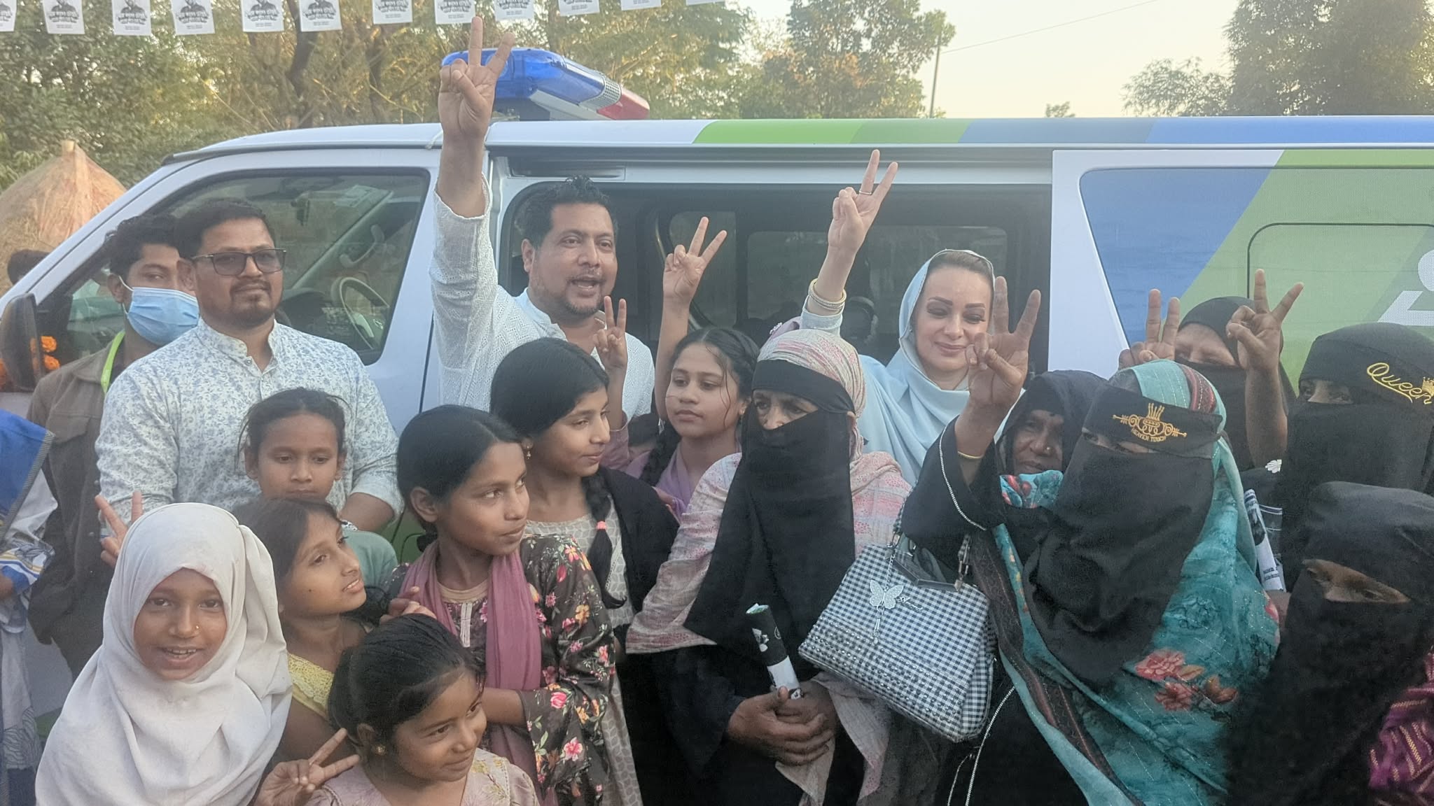 স্বপ্ন নয়, আমরা বাস্তবায়ন করে দেখাই- হুমামপত্নী সামানজার খান
