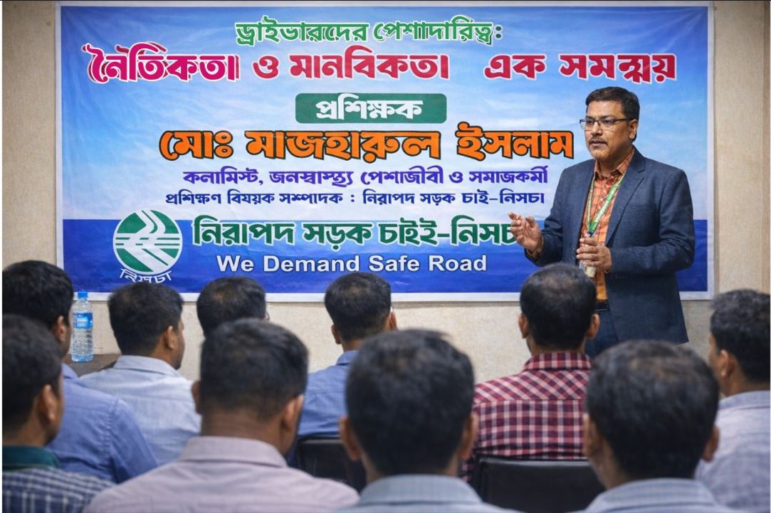 নিরাপদ সড়ক ঃ মানবিকতা, প্রশিক্ষণ ও নীতির সমন্বয়