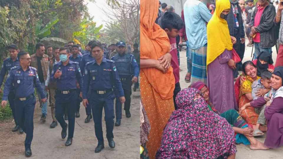 নড়াইলে দু’পক্ষের সংঘর্ষ, বাবা-ছেলেসহ নিহত ৪  ঘটনাস্থলে অতিরিক্ত পুলিশ মোতায়েন