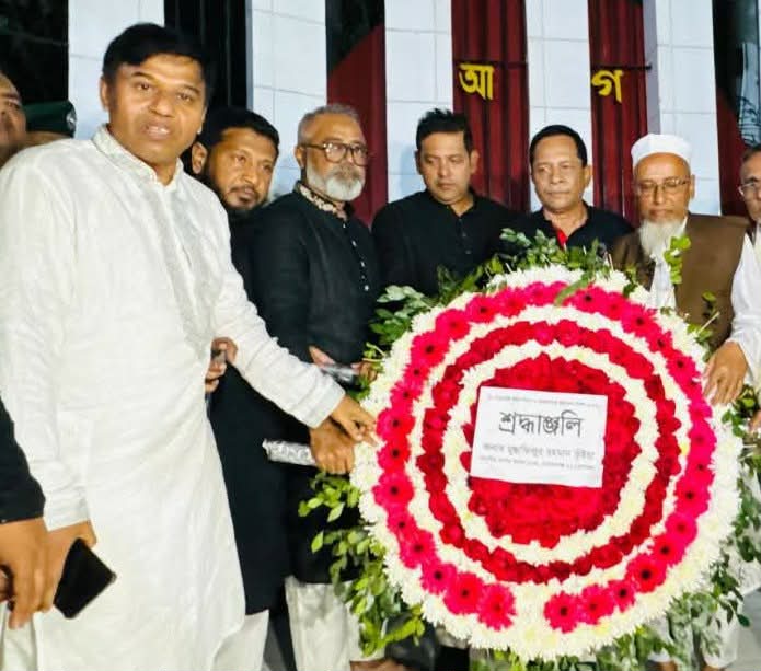 রূপগঞ্জে যথাযোগ্য মর্যাদায় নবনির্বাচিত সংসদ সদস্য মোস্তাফিজুর রহমান ভূইয়া দিপুর আন্তর্জাতিক মাতৃভাষা দিবস পালিত
