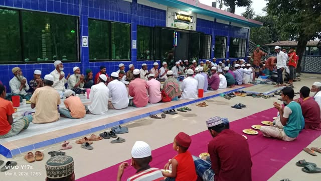 গোয়াইনঘাটে গহড়া গ্রামবাসীর উদ্যোগে সম্প্রীতির ইফতার মাহফিল