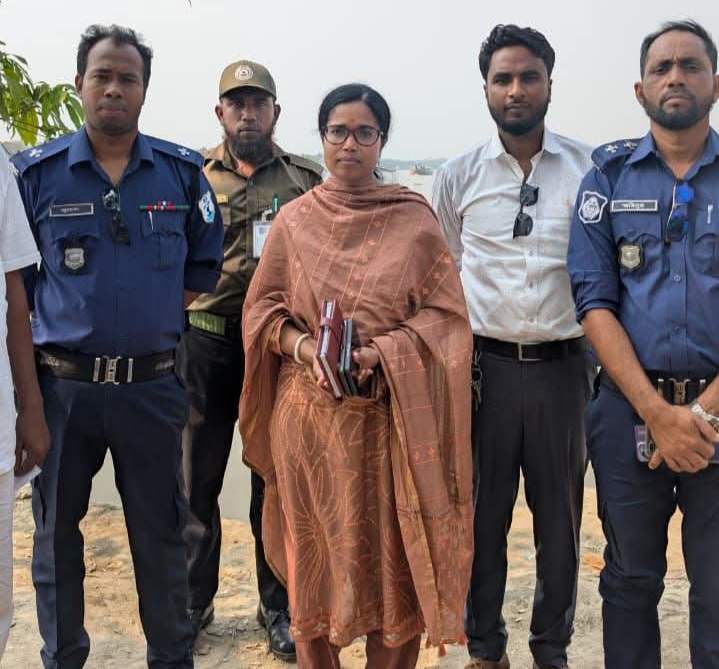 নড়াইলের কালিয়ায় ম্যাজিস্ট্রেট শ্রাবণী বিশ্বাস’র অভিযান অবৈধভাবে বালু উত্তোলন, ২ লাখ টাকা জরিমানা
