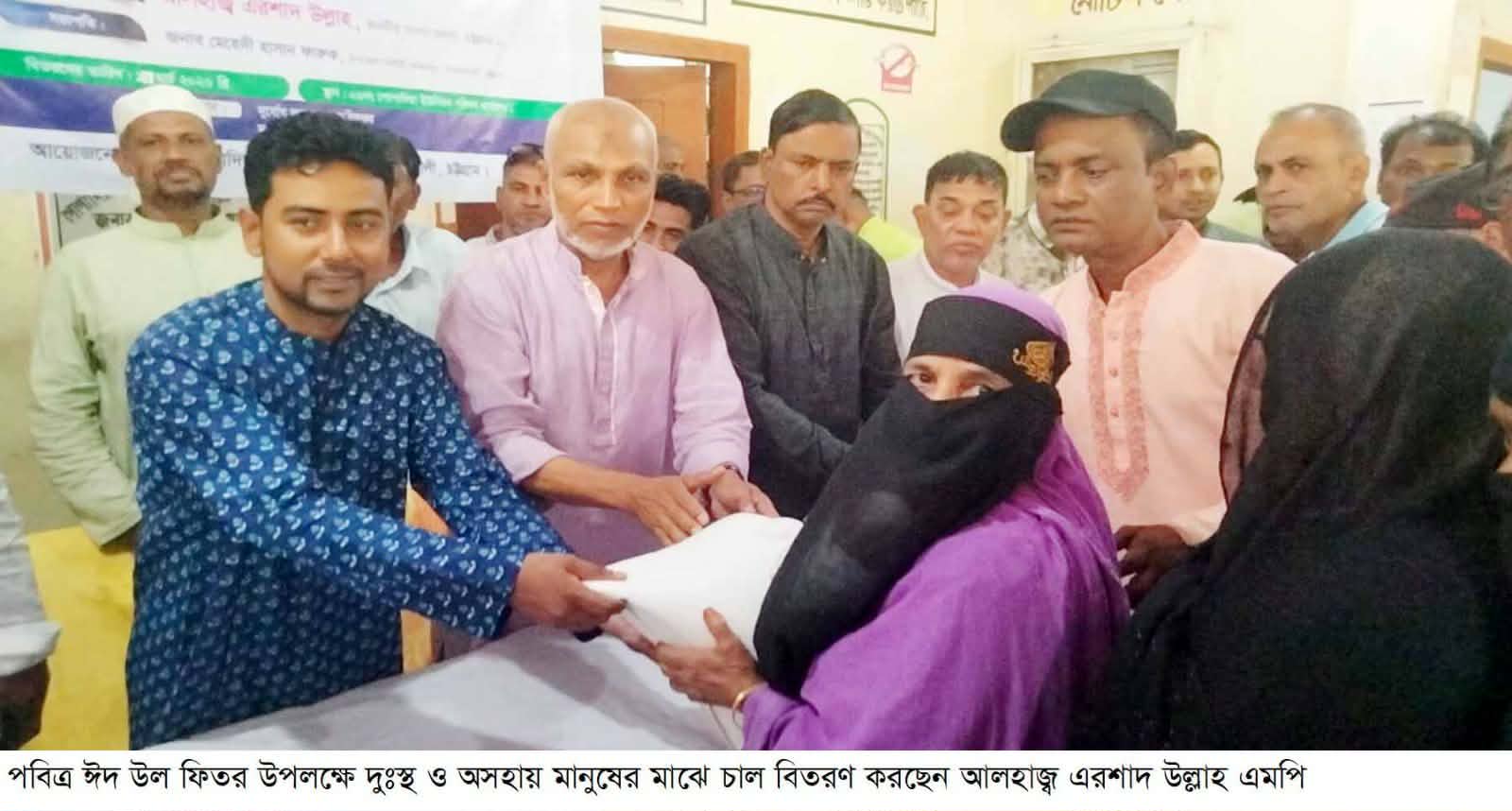 জনগণের নির্বাচিত সরকার জনগণের জন্য কাজ করছে:- এরশাদ উল্লাহ
