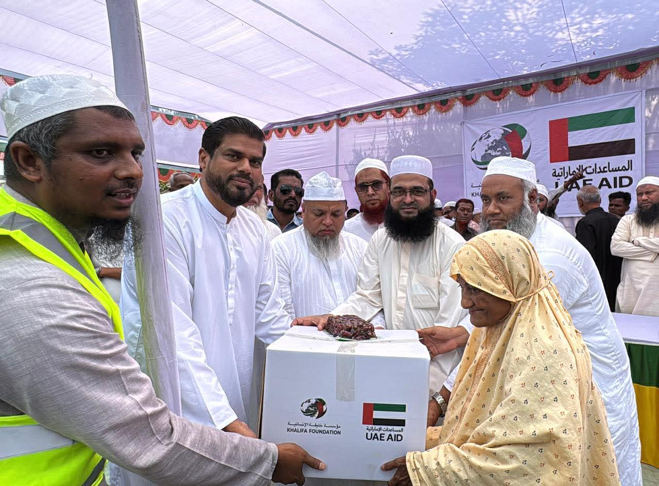 মুরাদনগরে খলিফা ফাউন্ডেশনের উদ্যোগে ৫ শতাধিক অসহায় পরিবারের মাঝে খাদ্যসামগ্রী বিতরণ