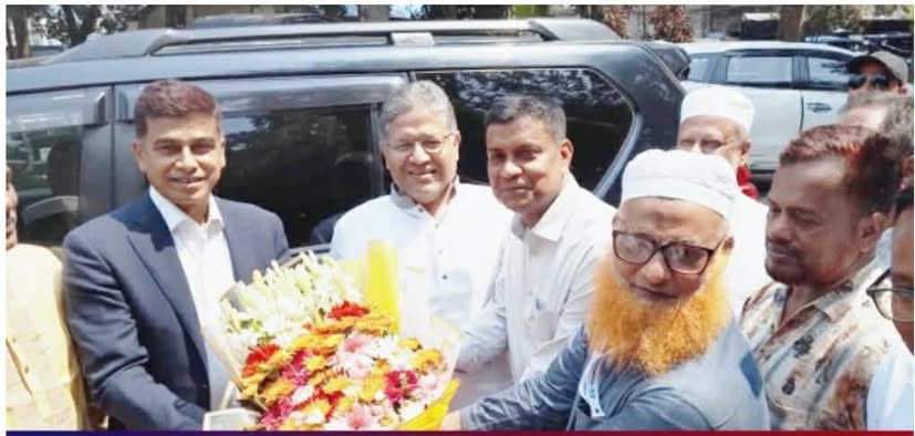ফরিদপুর পানি উন্নয়ন বোর্ড  পরিদর্শনে  পানিসম্পদ প্রতিমন্ত্রী ফরহাদ হোসেন আজাদ