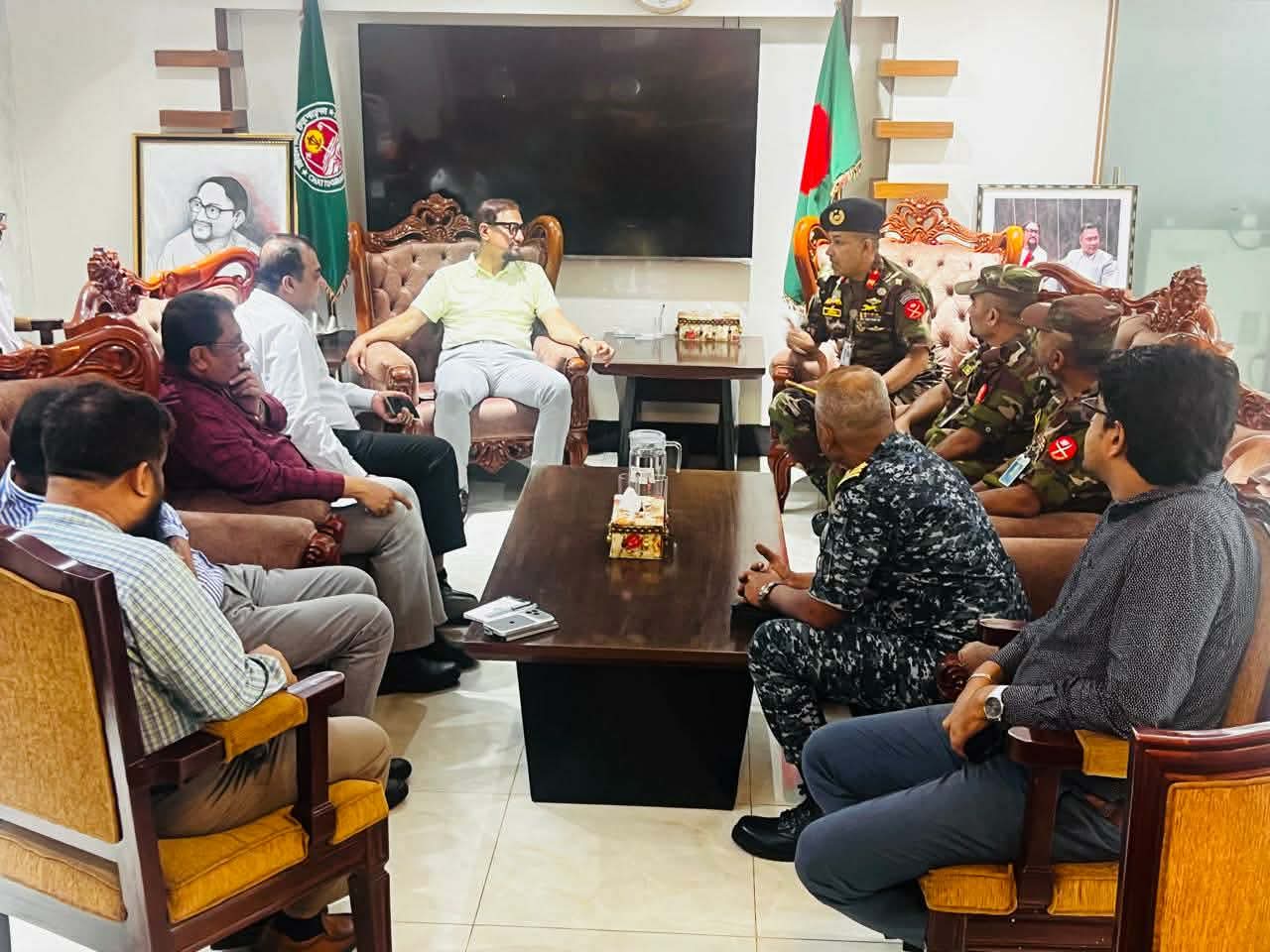 চট্টগ্রামে অত্যাধুনিক হাসপাতাল এবং পার্ক গড়তে চান মেয়র ডা. শাহাদাত হোসেন