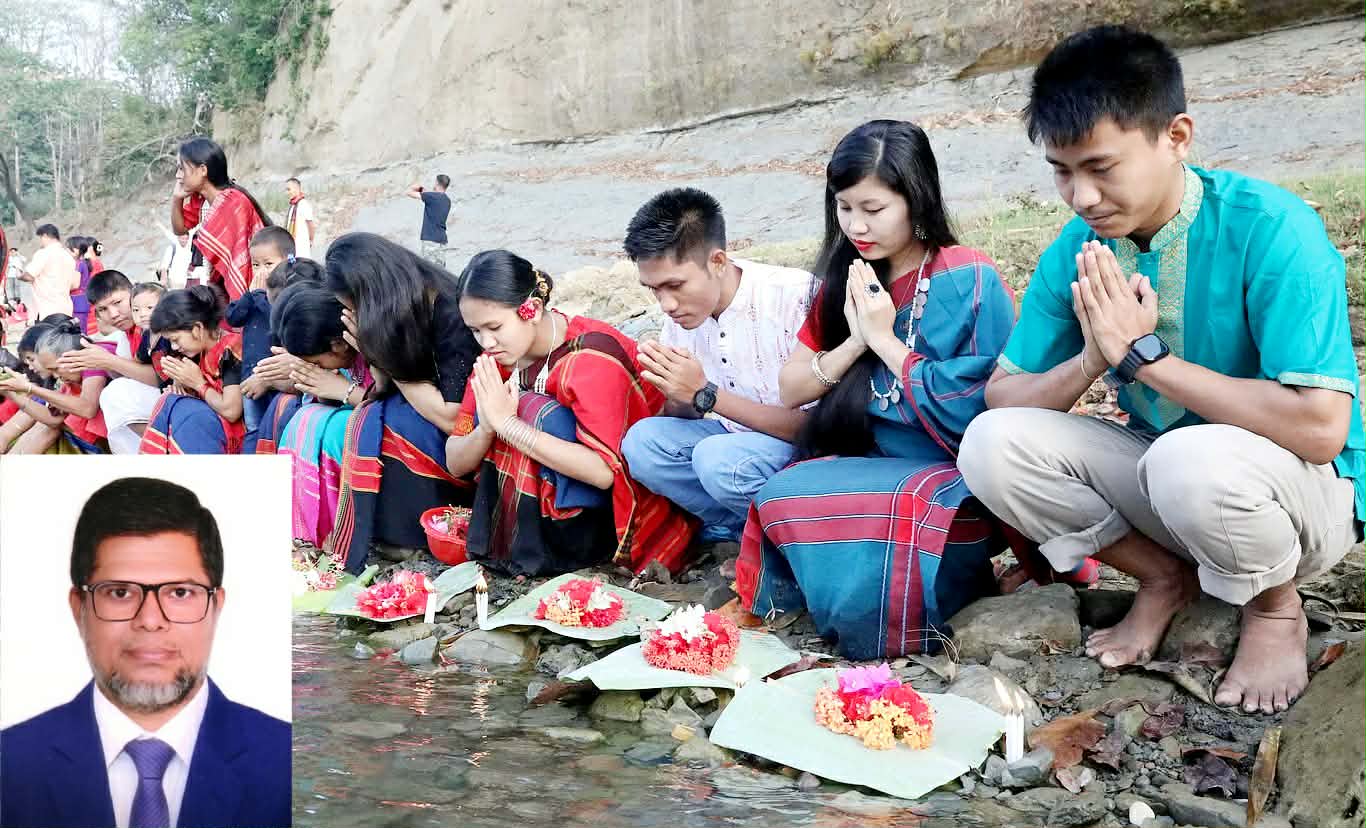 পাহাড়ের বৈচিত্র্যে মানবিক ঐক্যের সুর: বিজু-সাংগ্রাই-বৈসু-বিষু-চাংক্রান