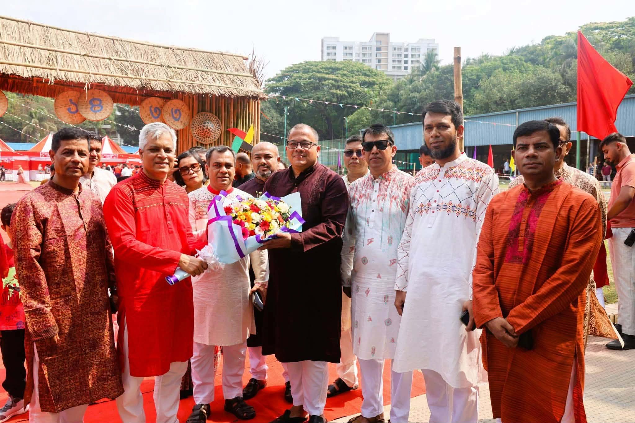 বর্ণাঢ্য আয়োজনে চট্টগ্রাম মেট্রোপলিটন পুলিশের পহেলা বৈশাখ ১৪৩৩ উদযাপন