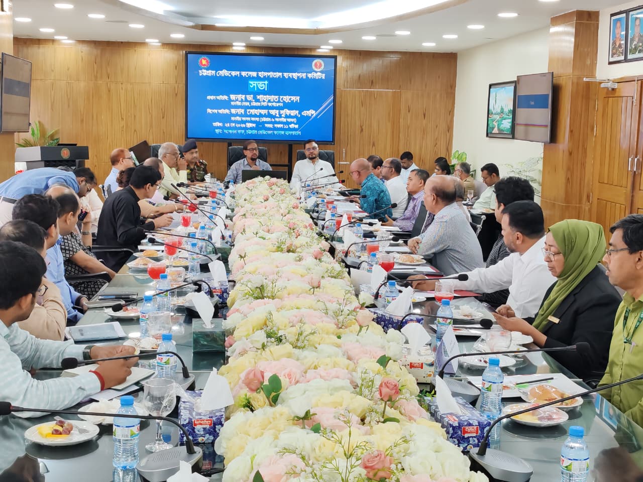 চট্টগ্রাম মেডিকেল কলেজ হাসপাতালকে যানজটমুক্ত পরিচ্ছন্ন হাসপাতালে পরিণত করা হবে:- মেয়র ডা. শাহাদাত হোসেন