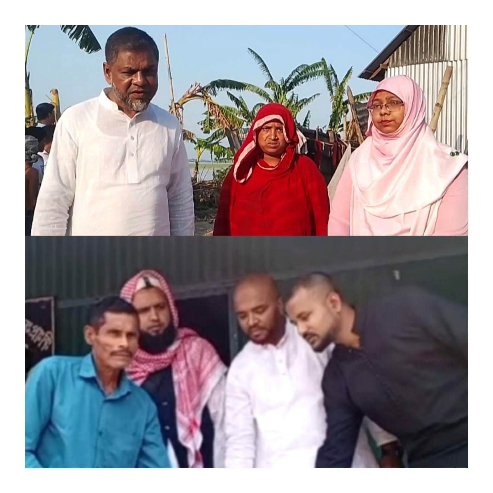 চরভদ্রাসনে ঘুর্নিঝড়ে বসতবাড়ি ক্ষতিগ্রস্তপরিবারের পাশে উপজেলা প্রশাসন ওগফুর মুন্সি ফাউন্ডেশন 