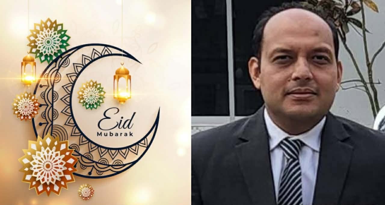 চাঁপাইনবাবগঞ্জ সদর উপজেলাবাসীকে পবিত্র ঈদুল আজহার শুভেচ্ছা জানিয়েছেন নির্বাহী অফিসার মারুফ আফজাল রাজন 
