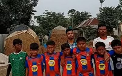 মাদককে না বলুন, খেলাধুলাকে হ্যাঁ বলুন: কনিকাড়া ঈদুল আযহা উপলক্ষে জমজমাট ফুটবল টুর্নামেন্ট