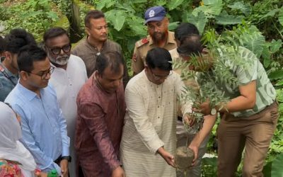 বিশ্ব পরিবেশ দিবসে ব্রাহ্মণবাড়িয়া রেলস্টেশনে প্লাস্টিক সংগ্রহ বুথ ও বৃক্ষরোপণ কর্মসূচি