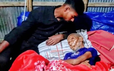 মা পরপারে, রেখে গেলেন পৃথিবীর নিষ্ঠুর আঁধারে  বাকপ্রতিবন্ধী ছেলে
