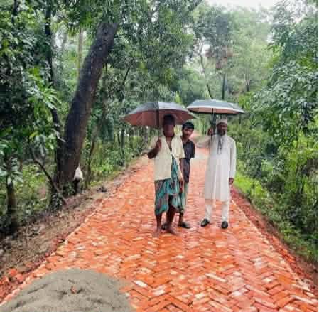 অবহেলার অবসান:  চেয়ারম্যান আবু তাহেরের উদ্যোগে স্বস্তিতে ঢেমশাবাসী
