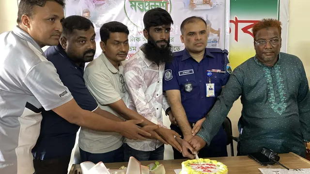 চাঁপাইনবাবগঞ্জে মতপ্রকাশ পত্রিকার ১৩ তম প্রতিষ্ঠাবার্ষিকী পালিত