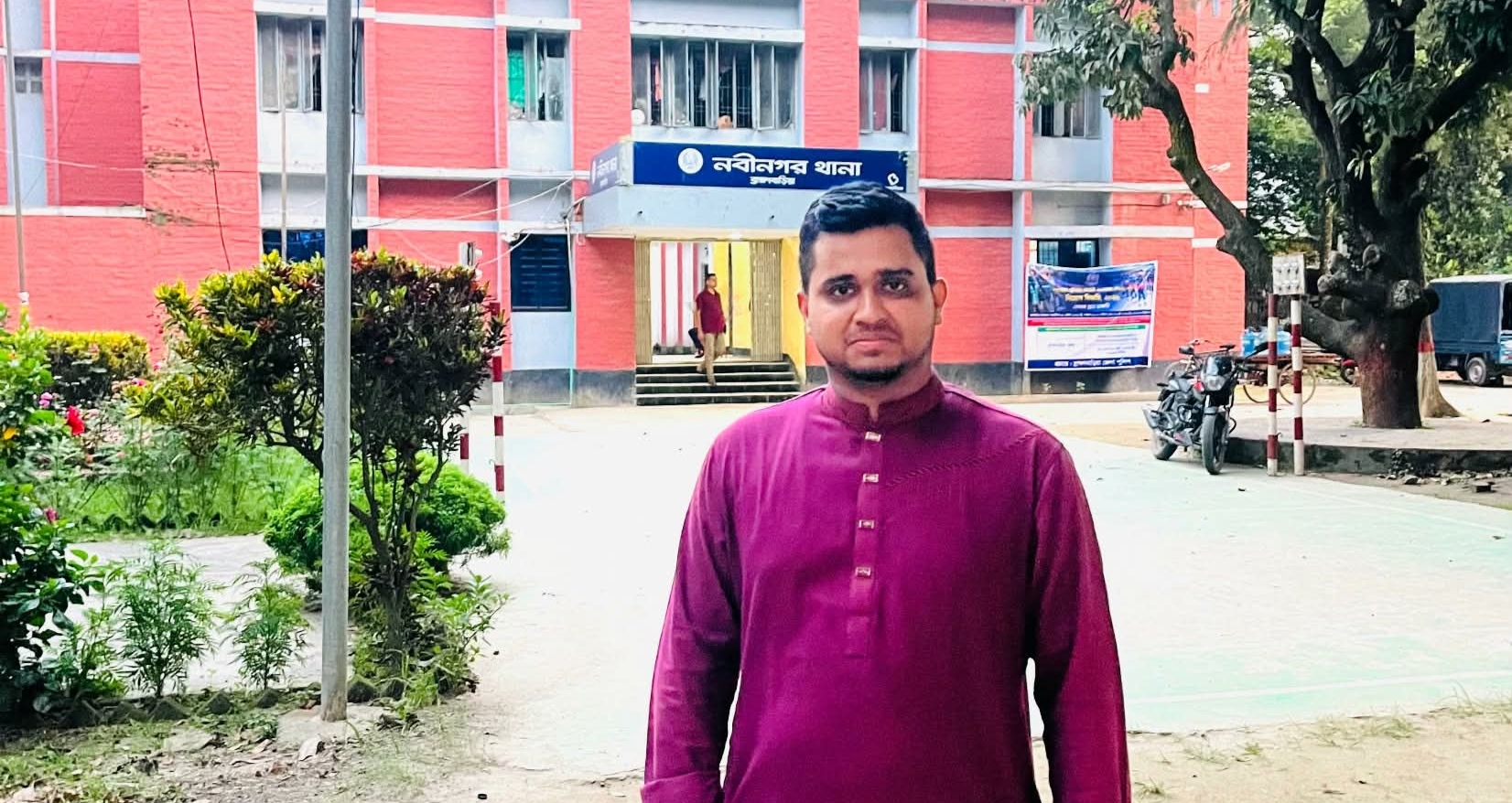 নবীনগরে সাংবাদিক মো. হোসাইনকে প্রাণনাশের হুমকি, থানায় জিডি
