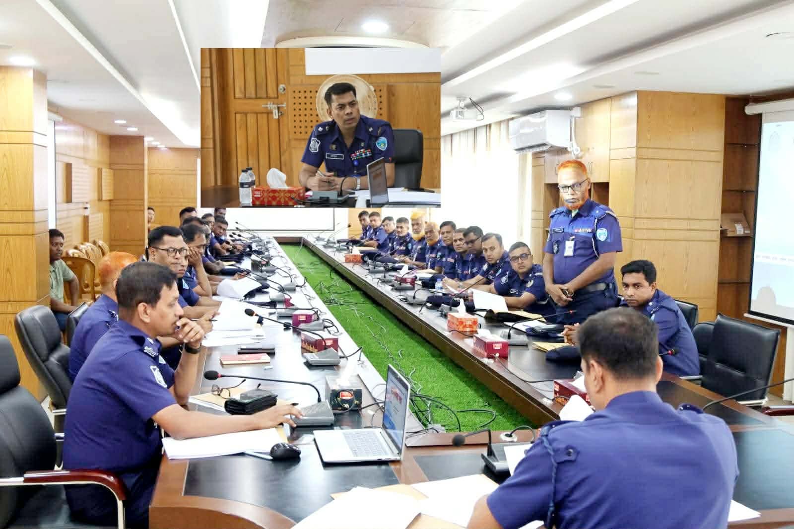 চট্টগ্রাম জেলা পুলিশের ক্যাম্প, ফাঁড়ি ও তদন্ত কেন্দ্রের ইনচার্জদের সাথে পুলিশ সুপারের মতবিনিময় সভা অনুষ্ঠিত