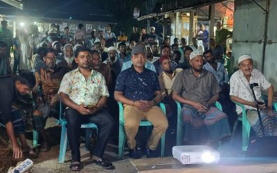 তাড়াইলে গ্রাম আদালতের সচেতনতা বৃদ্ধিতে ভিডিও শো অনুষ্ঠিত