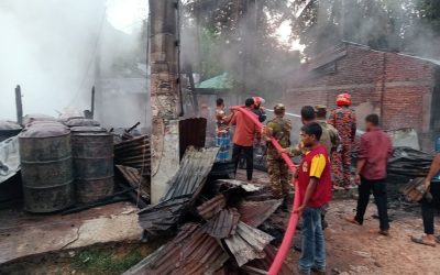 খাগড়াছড়ির গুইমারায় ফের অগ্নিকাণ্ড; ফায়ার সার্ভিস না থাকায় স্থানীয়দের ক্ষোভ