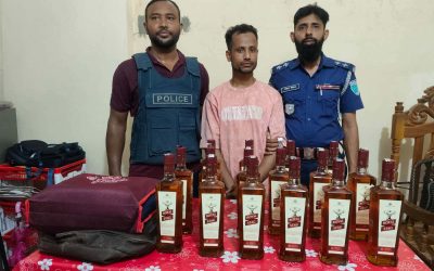সালুটিকর পুলিশ তদন্ত কেন্দ্রের অভিযানে মাদকসহ আটক এক