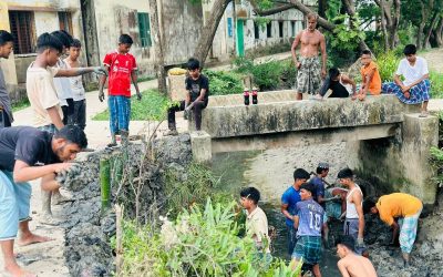 আনোয়ারায় রায়পুর চলাচলের রাস্তা সংস্কার করল ‘স্বপ্ন তরুণ একতা সংঘ’