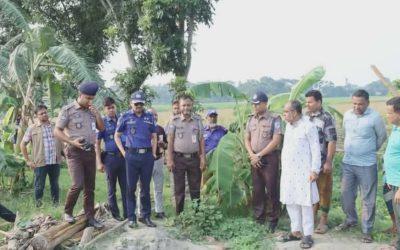 ফরিদপুরের কোতয়ালী থানায় আলোচিত হত্যা মামলার তদন্ত অগ্রগতি ঘটনাস্থল পরিদর্শন: পুলিশ সুপার নজরুল ইসলাম