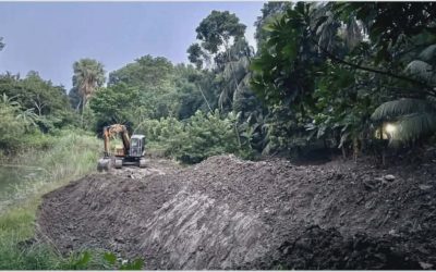 সদরপুর অর্পিত সম্পত্তির মাটি কাটার অপরাধে বাবু মোল্লা কে ভ্রাম্যমাণ আদালত ৫০ হাজার টাকা জরিমানা