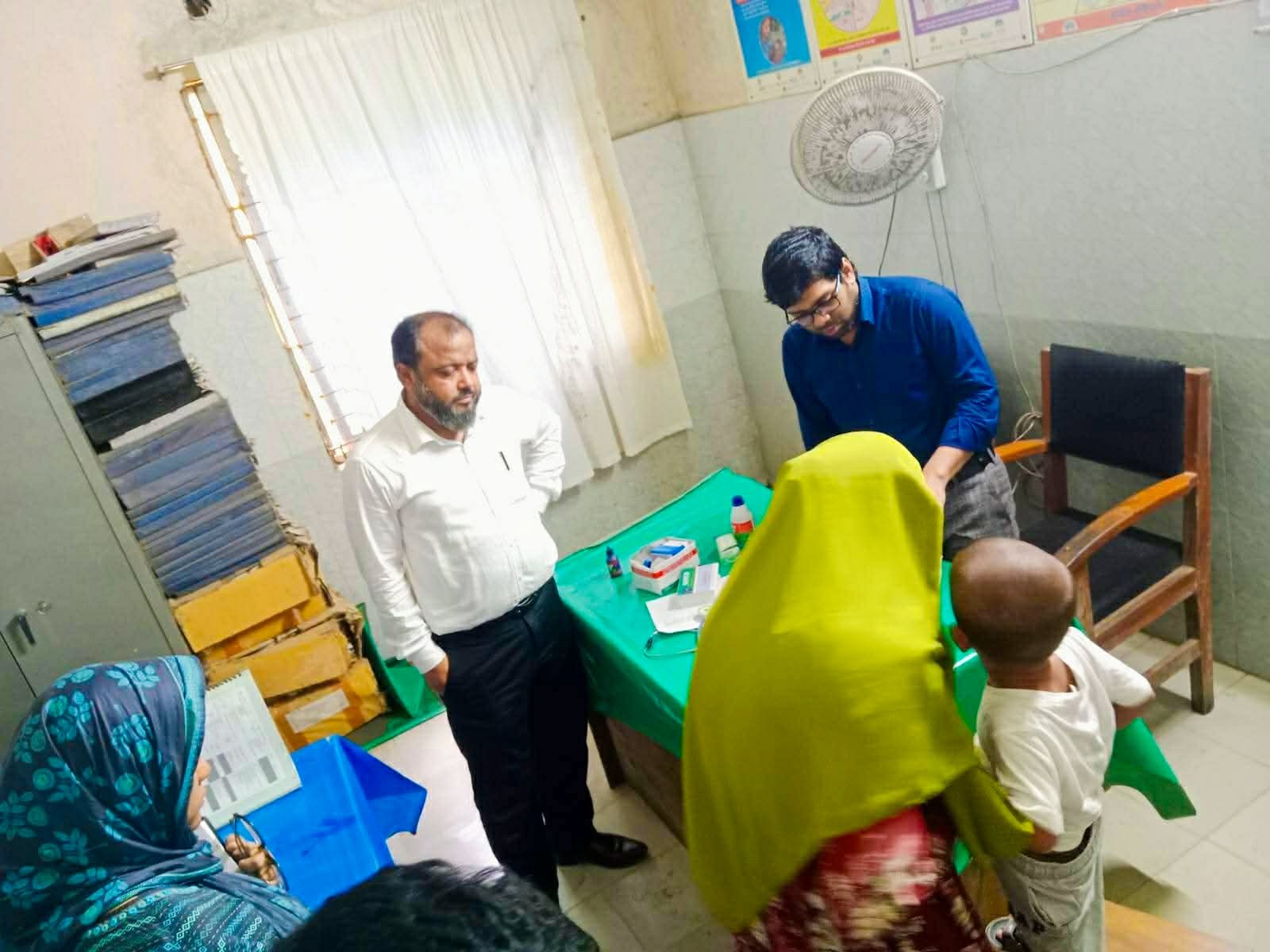 মুরাদনগর উপজেলা স্বাস্থ্য কমপ্লেক্স পরিদর্শনে কুমিল্লার সিভিল সার্জন