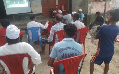 তাড়াইলে গ্রাম আদালতের সেবা সম্পর্কে জনসচেতনতা বৃদ্ধিতে ভিডিও শো অনুষ্ঠিত