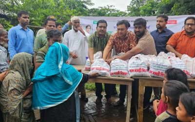 চট্টগ্রাম মেডিকেল কলেজ পোস্ট গ্রাজুয়েট ট্রেইনি ডক্টরস্ অ্যাসোসিয়েশনের উদ্যোগে বাঁশখালীর বন্যাদুর্গত মানুষের মাঝে ত্রাণ বিতরণ