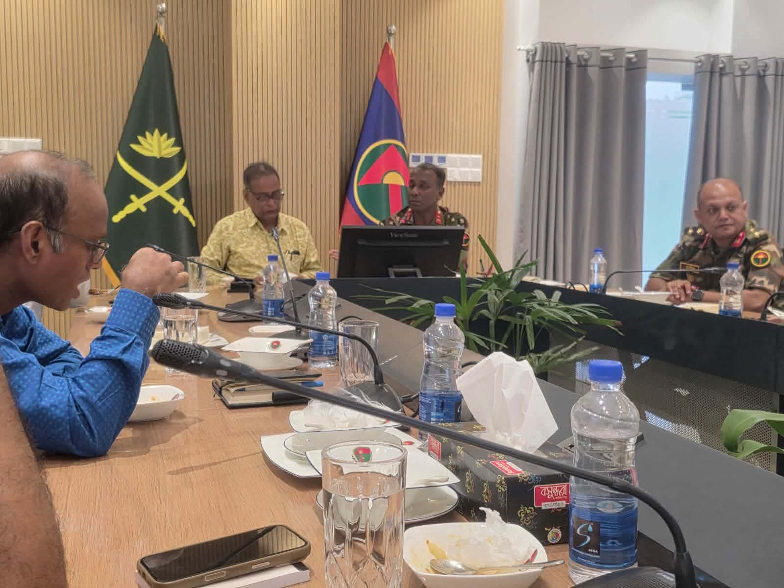 জলাবদ্ধতা নিরসনে সিডিএ–সেনাবাহিনীর জরুরি সমন্বয় সভা অনুষ্ঠিত