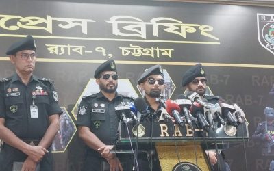 চকবাজার এলাকার ইন্টারনেট অফিসে ভাংচুরের ঘটনায় সন্ত্রাসী মাইকেলসহ ৯ জনকে গ্রেফতার র‌্যাব-৭, চট্টগ্রাম