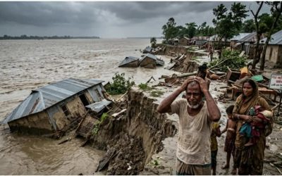 সদরপুরে পদ্মা-আড়িয়াল খাঁর ভাঙনে নির্ঘুম ১০ গ্রামের মানুষ, বিলীন শতাধিক ঘরবাড়ি