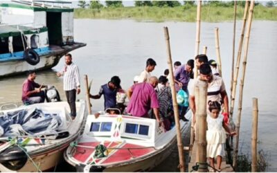 চরভদ্রাসন উপজেলা পদ্মা নদীর গোপালপুর টু মৈনট আন্তঃজেলা ঘাটে এ বছর কমেছে ইজারা মূল্য, বেড়েছে যাত্রীভাড়া