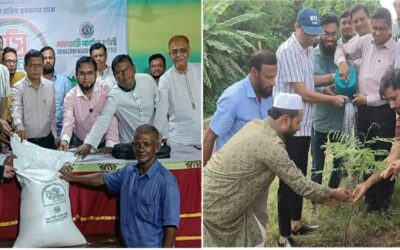 দোহাজারী নাগরিক কমিটির উদ্যোগে বৃক্ষরোপণ ও সার বিতরণ