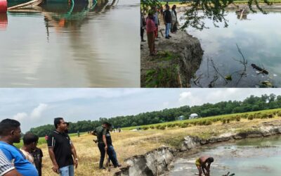 হরিরামপুরচরে ভ্রাম্যমান আদালতে অবৈধ বালু উত্তোলনে ১টি ৫০ হাজার টাকা জরিমানা ওদুটি মেশিন আগুন পুড়িয়ে বিনষ্ট