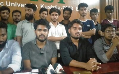 ইবিতে সংঘর্ষের ঘটনায় আইসিটি বিভাগের সংবাদ সম্মেলন, হুঁশিয়ারি