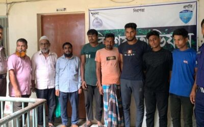 জুট মিলের কোটি টাকার যন্ত্রাংশ পাচারের চেষ্টা, ২ ট্রাকসহ গ্রেপ্তার ৮